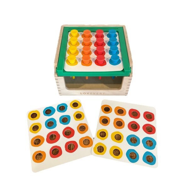 Lovevery Match And Tap Box Toy Investigator Play Kit Montessori — No Hammer - Picture 1 of 6